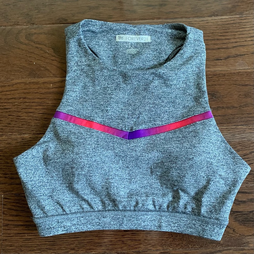 Forever21 High Neck Sports Bra